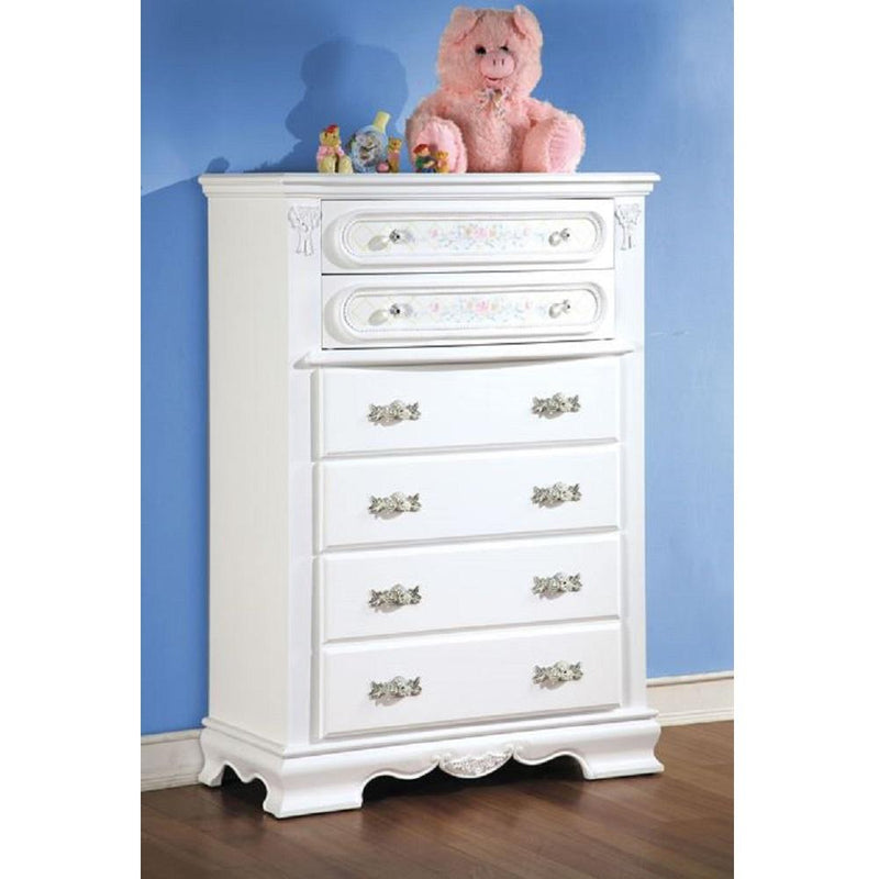 Acme Furniture Flora 6-Drawer Chest BD01642 IMAGE 1