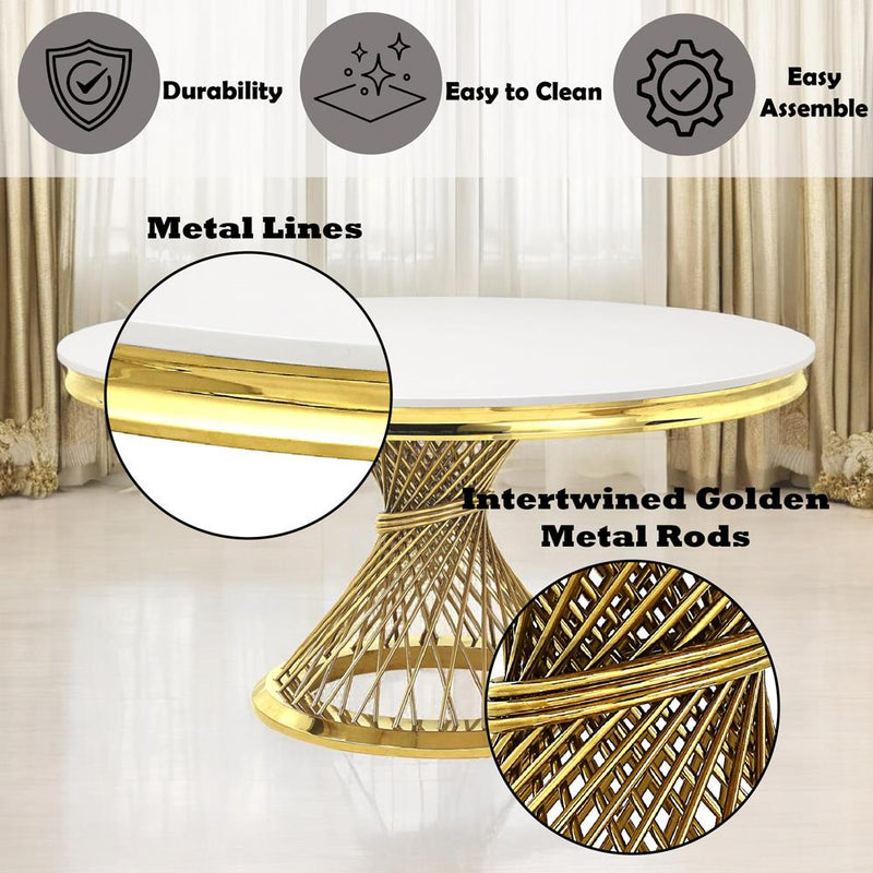 Acme Furniture Fallon DN01189 Dining Table IMAGE 15