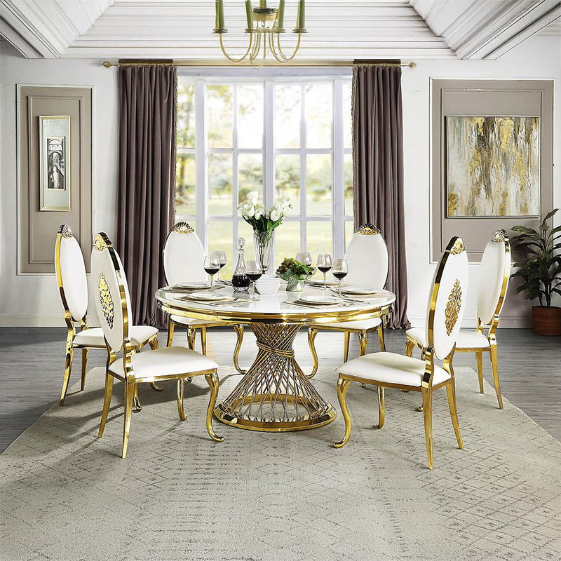 Acme Furniture Fallon DN01189 Dining Table IMAGE 16