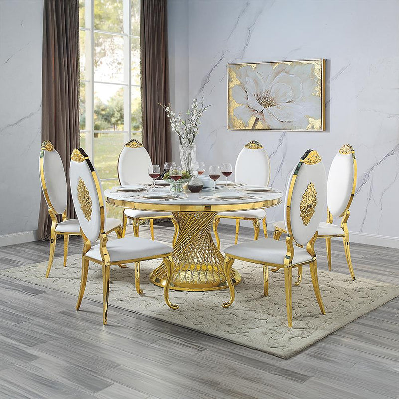 Acme Furniture Fallon DN01189 Dining Table IMAGE 9