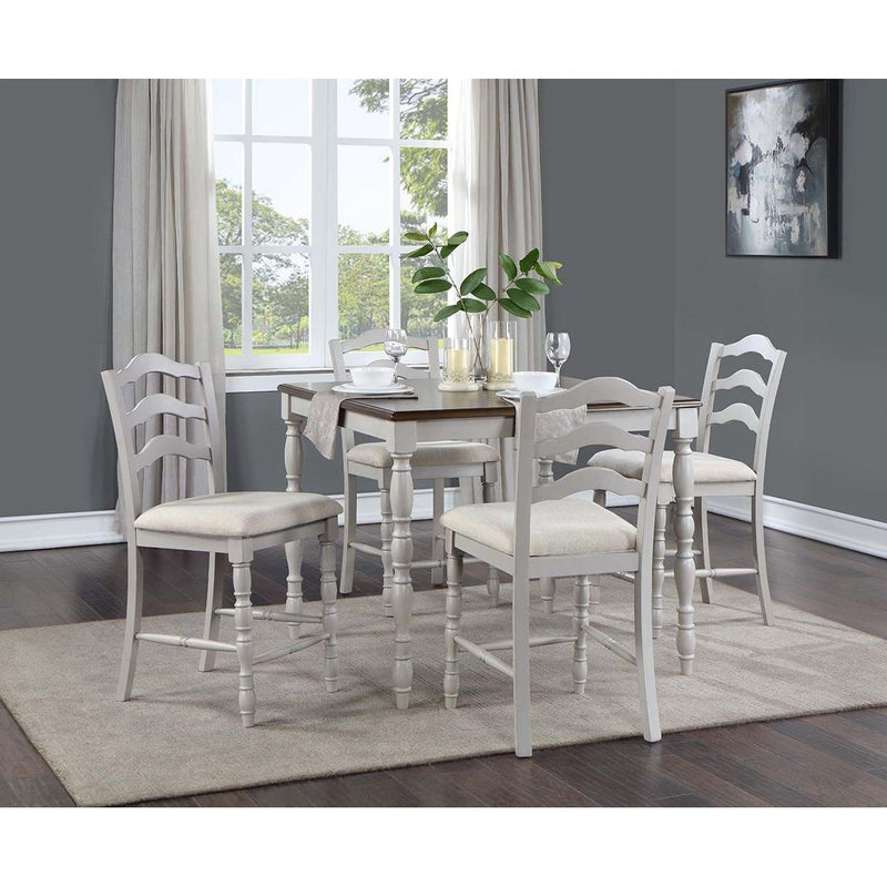 Acme Furniture Bettina 5 pc Counter Height Dinette DN01439 IMAGE 1