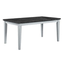 Acme Furniture Lanton Dining Table with Marble Top DN01451 IMAGE 2