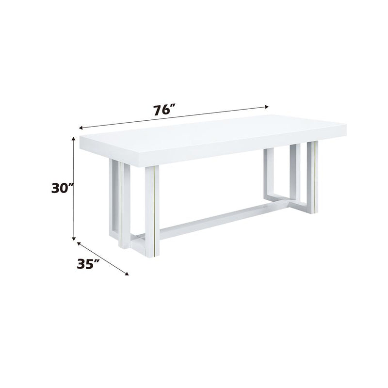 Acme Furniture Paxley DN01610 Dining Table IMAGE 7