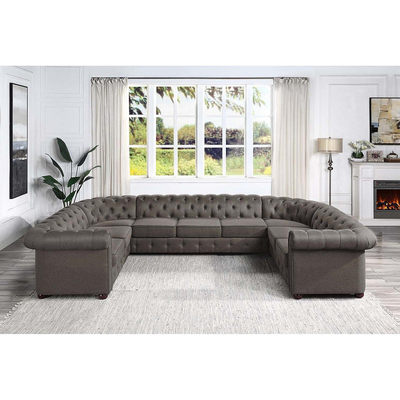 Acme Furniture Jacqueline Fabric Sectional LV01459 IMAGE 2