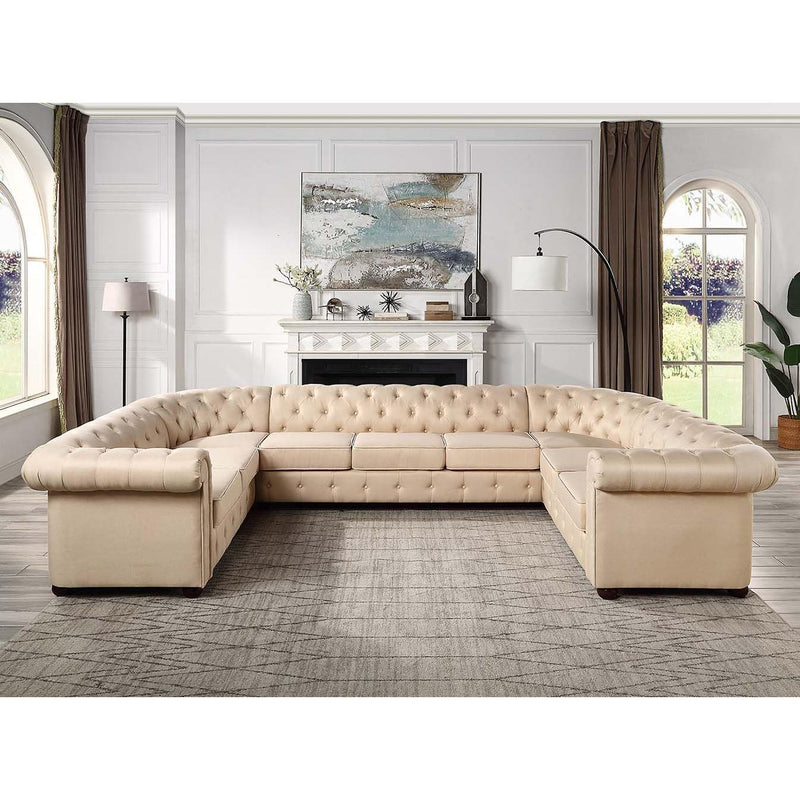 Acme Furniture Jacqueline Fabric Sectional LV01460 IMAGE 3