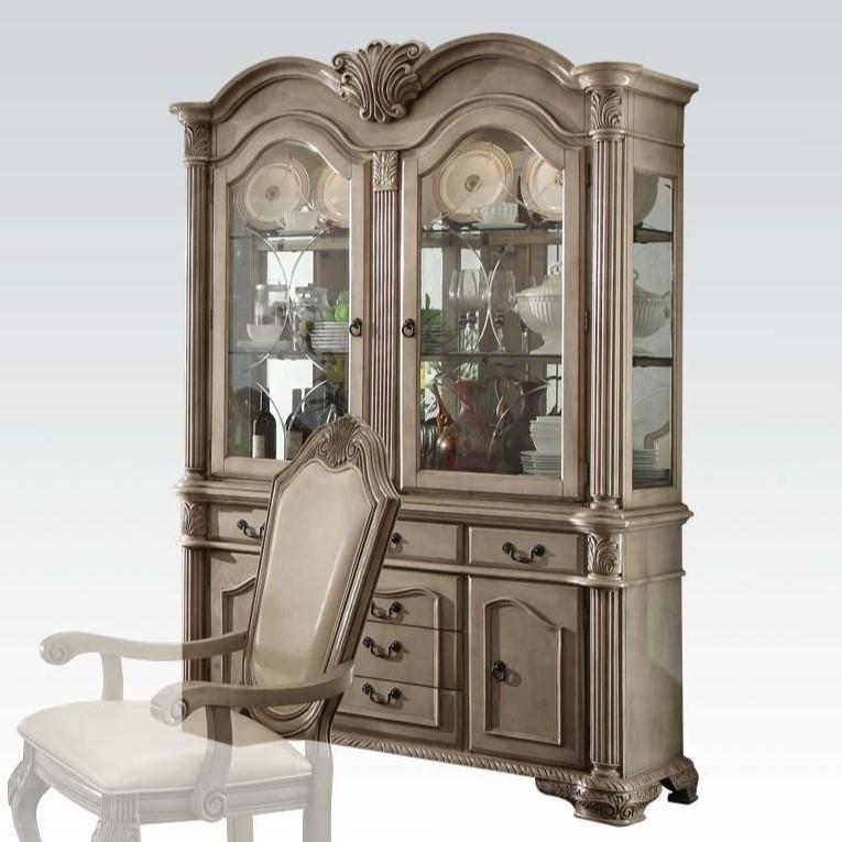 Acme Furniture Chateau de Ville Buffet & Hutch 64069A IMAGE 1