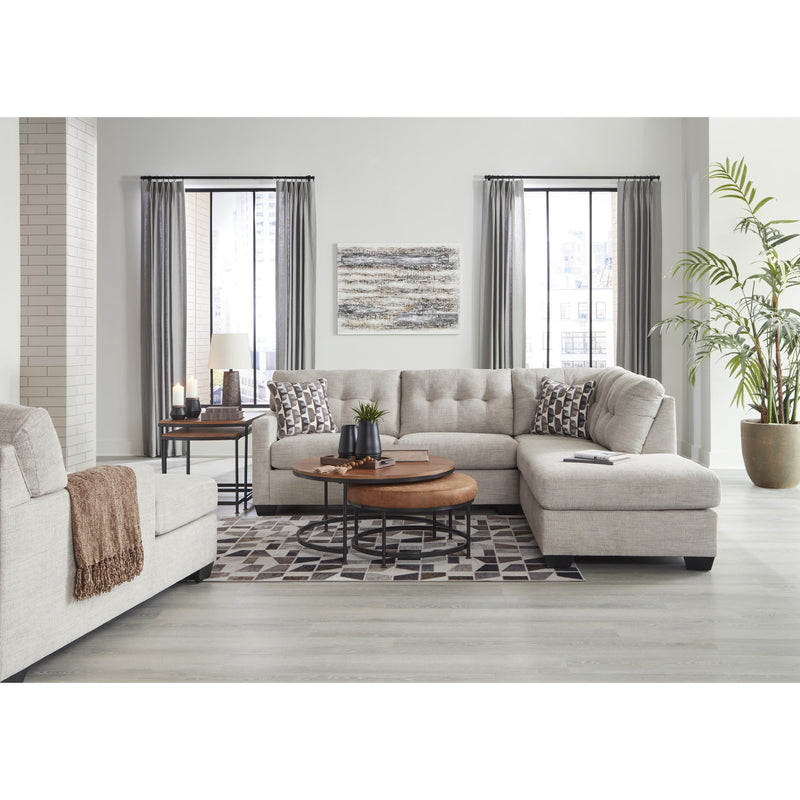 Signature Design by Ashley Mahoney Fabric 2 pc Sectional 3100466/3100417 IMAGE 4