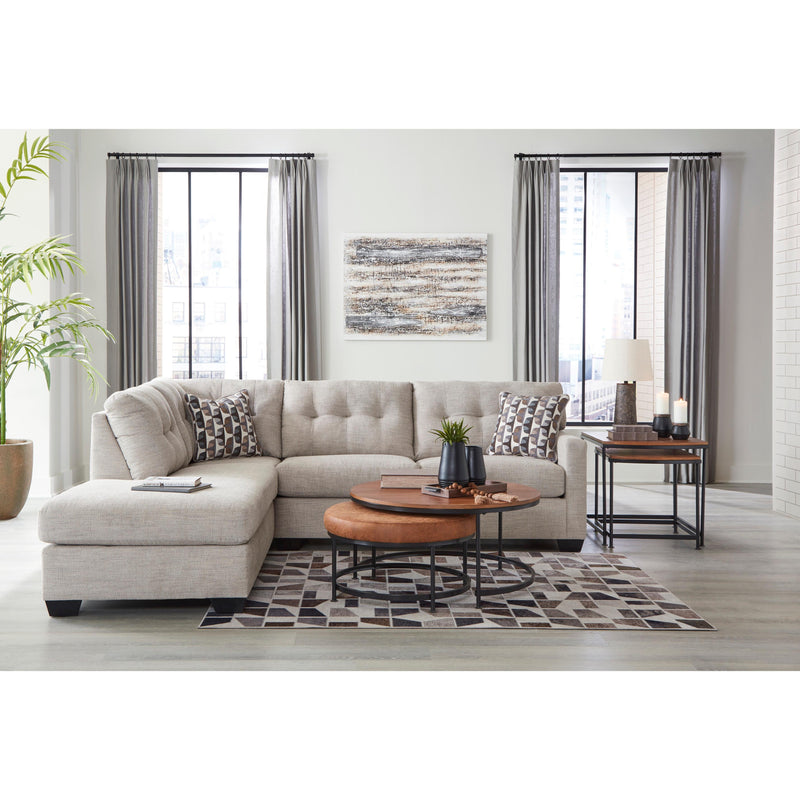 Signature Design by Ashley Mahoney Fabric Full Sleeper Sectional 3100416/3100483 IMAGE 4