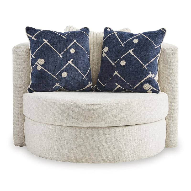 Ashley Padova Swivel Fabric Accent Chair 3370644 IMAGE 2