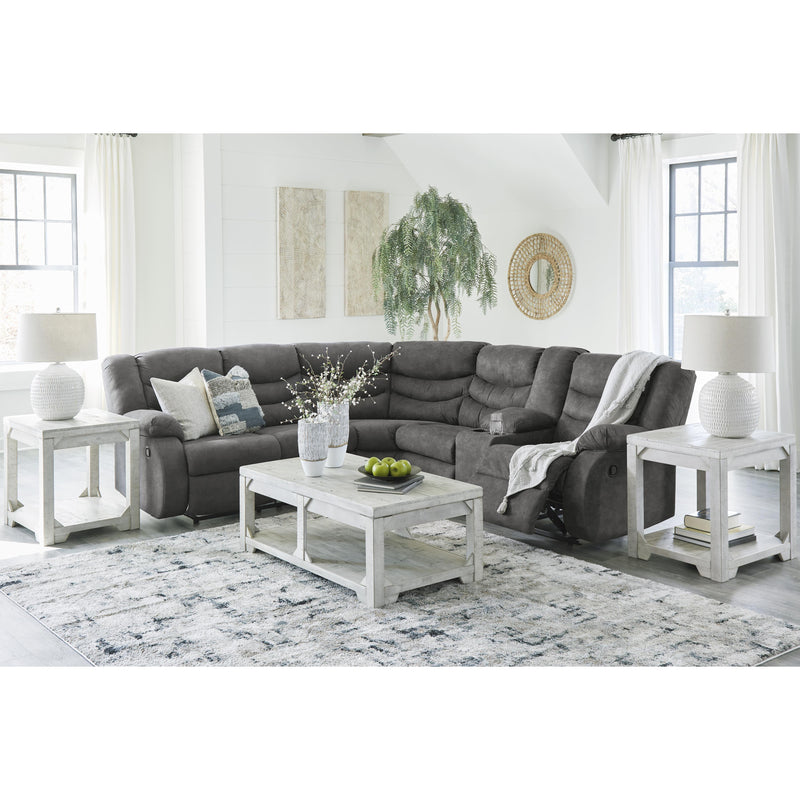 Signature Design by Ashley Partymate Reclining Leather Look 2 pc Sectional 3690348/3690349 IMAGE 7