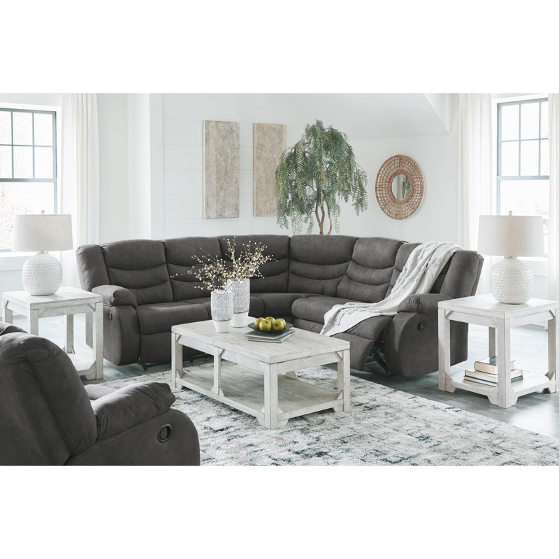 Signature Design by Ashley Partymate Reclining Leather Look 2 pc Sectional 3690348/3690350 IMAGE 9