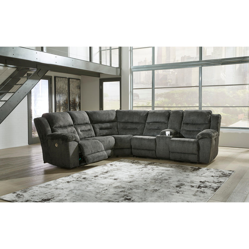 Signature Design by Ashley Nettington Power Reclining Fabric 3 pc Sectional 4410163/4410177/4410190 IMAGE 3