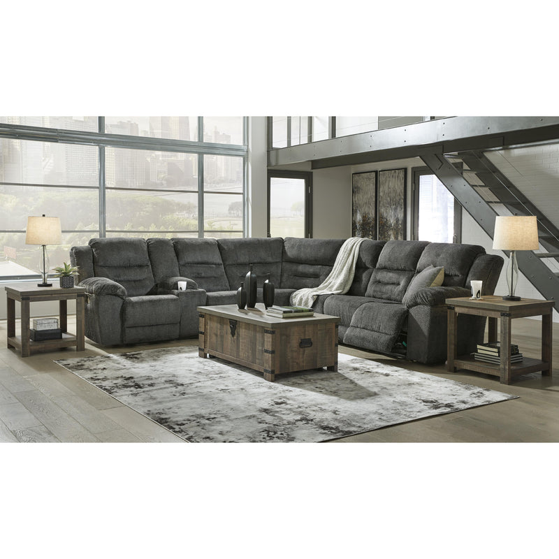 Signature Design by Ashley Nettington Power Reclining Fabric 4 pc Sectional 4410101/4410177/4410146/4410175 IMAGE 7