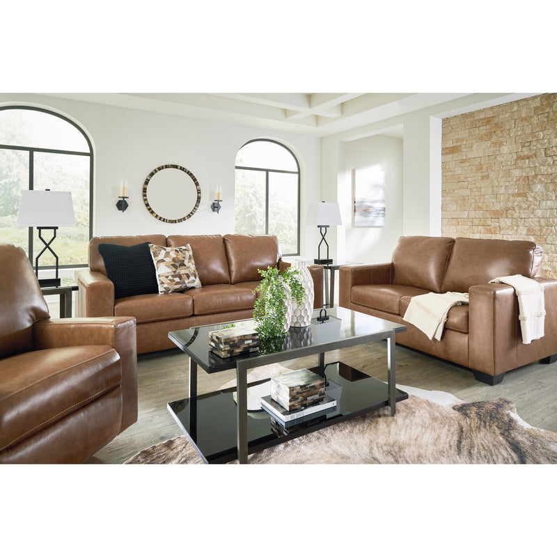 Signature Design by Ashley Bolsena Stationary Leather Match Sofa 5560338 IMAGE 9