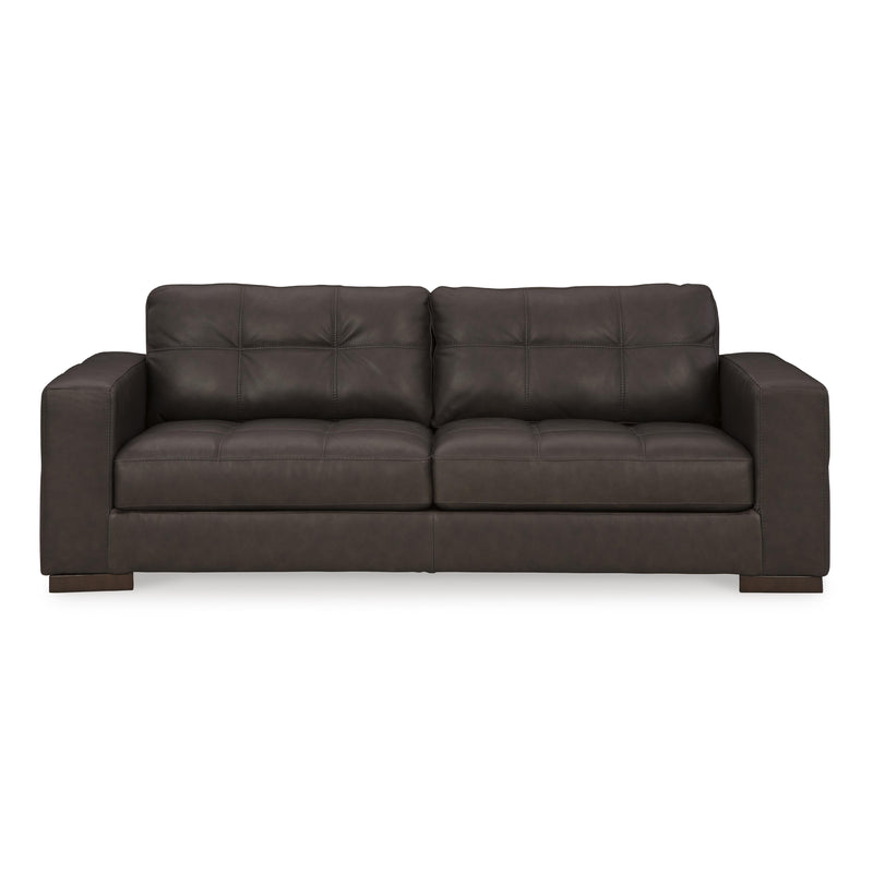 Signature Design by Ashley Luigi Stationary Leather Match Sofa 5650638 IMAGE 2