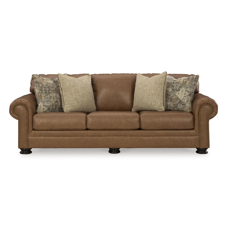 Signature Design by Ashley Carianna Stationary Leather Match Sofa 5760438 IMAGE 2