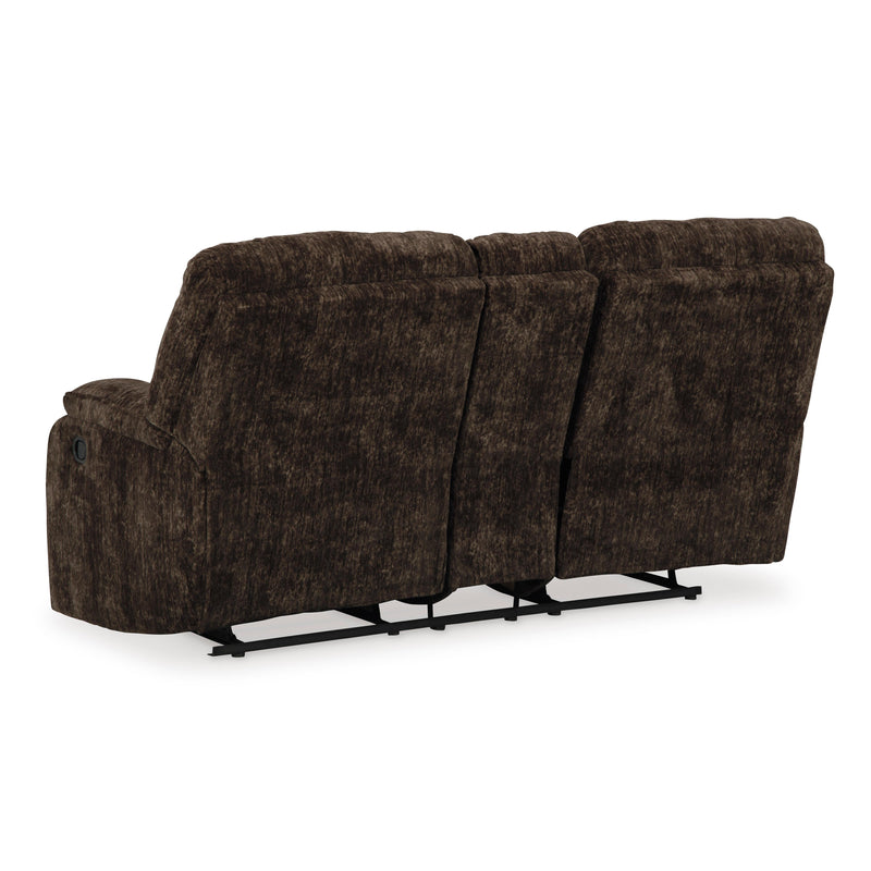 Signature Design by Ashley Soundwave Reclining Fabric Loveseat with Console 7450294 IMAGE 5