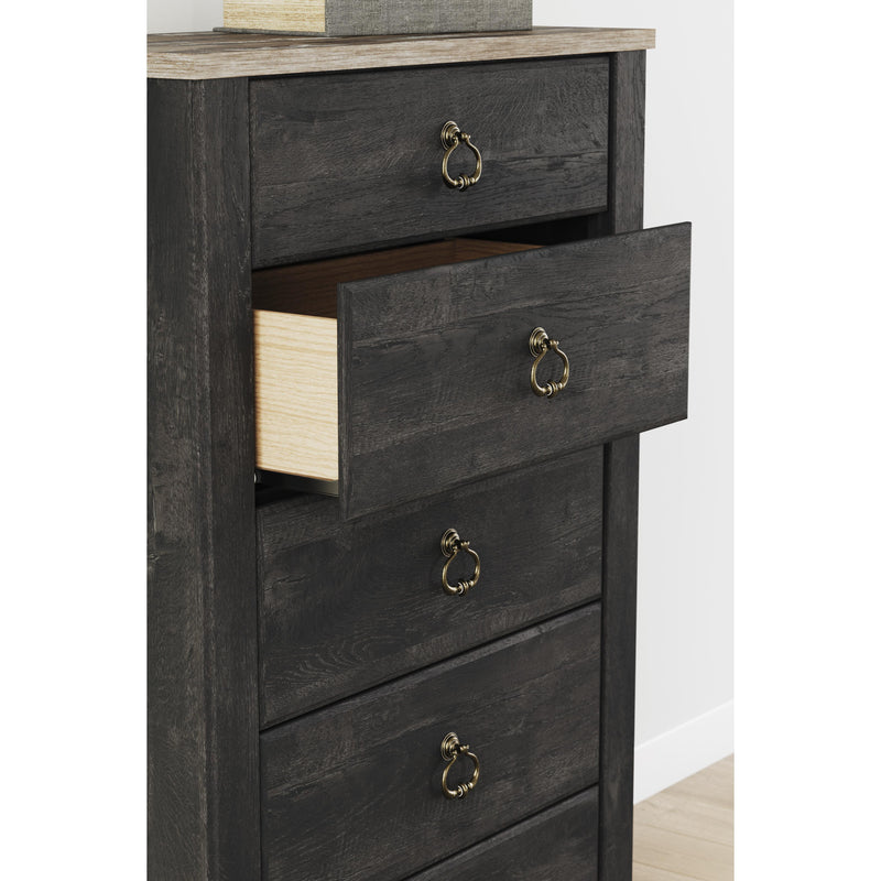 Signature Design by Ashley Nanforth 5-Drawer Chest B3670-46 IMAGE 8