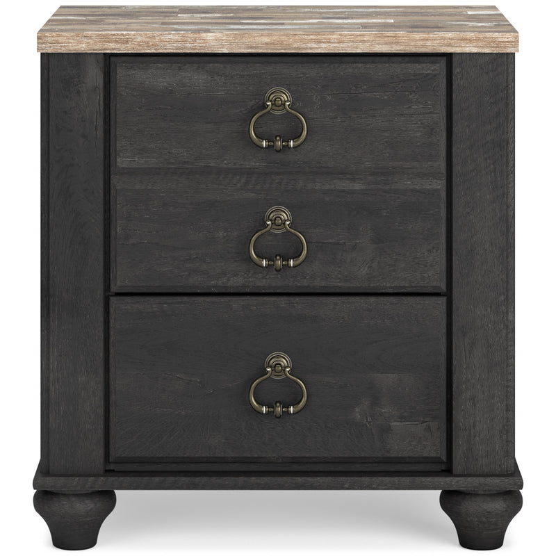 Signature Design by Ashley Nanforth 2-Drawer Nightstand B3670-92 IMAGE 3