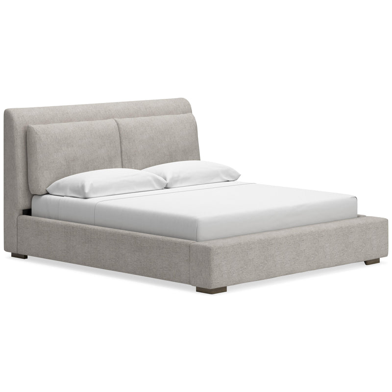 Signature Design by Ashley Cabalynn King Upholstered Platform Bed B974-78/B974-76 IMAGE 1