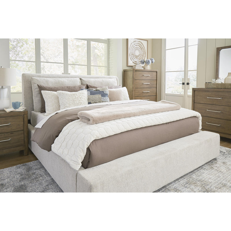 Signature Design by Ashley Cabalynn California King Upholstered Platform Bed B974-78/B974-95 IMAGE 8