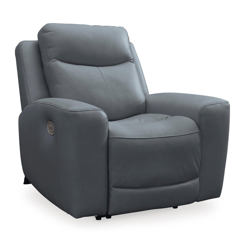 Signature Design by Ashley Mindanao Power Leather Match Recliner U5950413 IMAGE 1