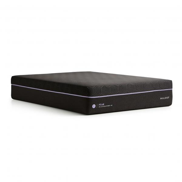 Malouf Peak 14" ActivAir™ Hybrid Mattress + HyperChill™ Cover (Twin XL) IMAGE 1