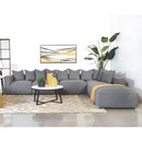  Coaster Furniture Jennifer 551594-SET 6 pc Tight Seat Modular Sectional - Grey IMAGE 15
