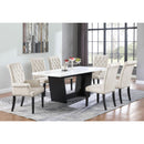 Coaster Furniture Alana 115182 Velvet Upholstered Dining Side Chair - Sand (Set of 2) IMAGE 11