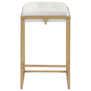  Coaster Furniture Nadia 183645 Upholstered Backless Counter Stool - Beige IMAGE 2