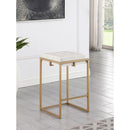  Coaster Furniture Nadia 183645 Upholstered Backless Counter Stool - Beige IMAGE 8