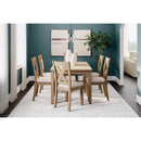  Signature Design by Ashley Sanbriar D393-425 Rectangular Dining Room Table Set IMAGE 2