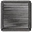 Coaster Furniture Jerome 192062 Woven Rope Stackable Side Chair - Charcoal (Set of 2) IMAGE 10