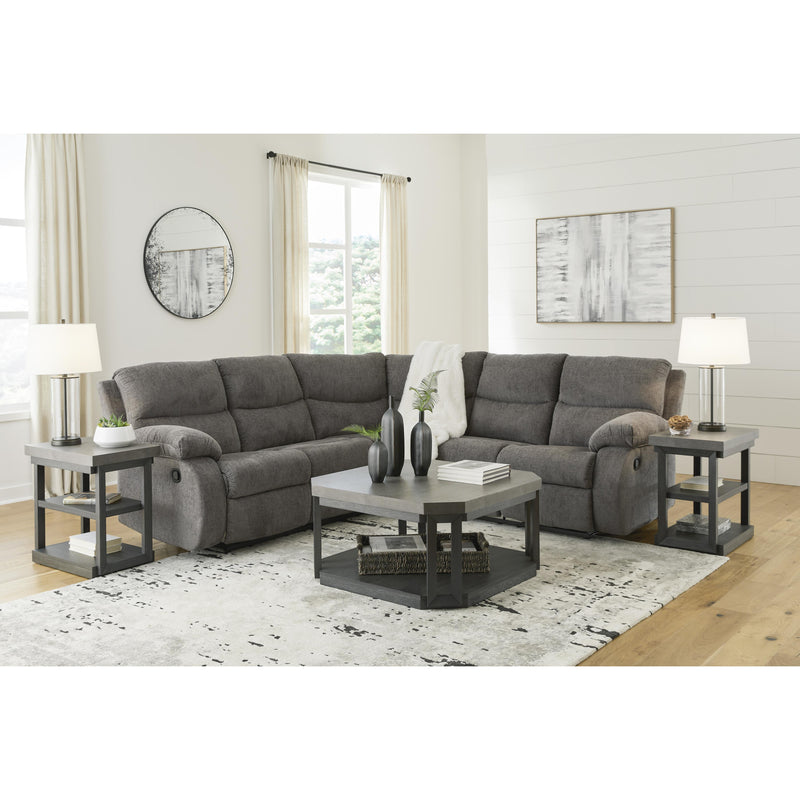 Signature Design by Ashley Museum Reclining Fabric 2 pc Sectional 8180748/8180750 IMAGE 6