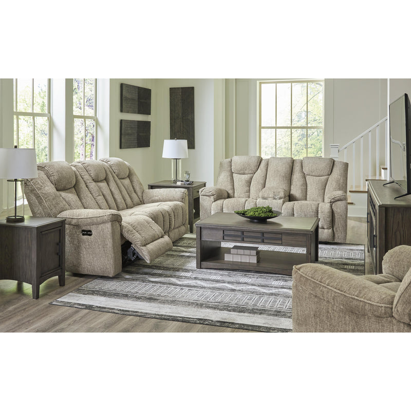 Signature Design by Ashley Hindmarsh Power Reclining Fabric Loveseat with Console 9030918 IMAGE 18