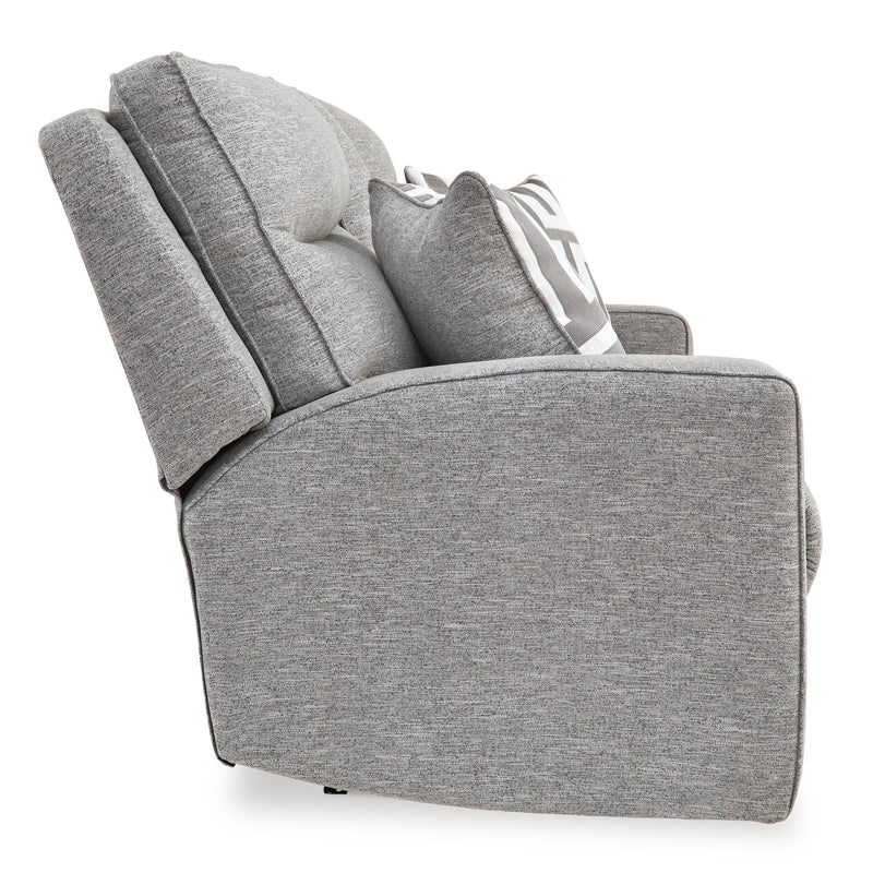 Signature Design by Ashley Biscoe Power Reclining Fabric Loveseat with Console 9050318 IMAGE 4