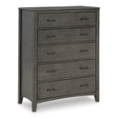  Signature Design by Ashley Montillan B651-46 Five Drawer Chest IMAGE 1