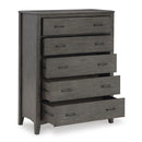  Signature Design by Ashley Montillan B651-46 Five Drawer Chest IMAGE 2