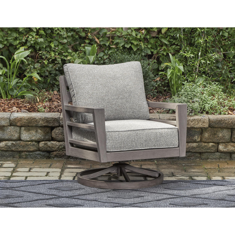 Signature Design by Ashley Hillside Barn P564-821 Swivel Lounge with Cushion IMAGE 5