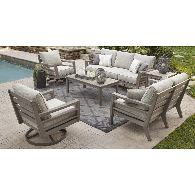 Signature Design by Ashley Hillside Barn P564-821 Swivel Lounge with Cushion IMAGE 9