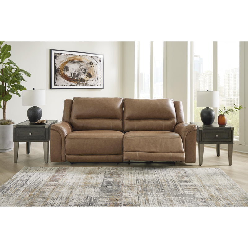 Signature Design by Ashley Trasimeno Power Reclining Leather Match Sofa U8281547 IMAGE 7