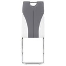  Coaster Furniture Brooklyn 193812 Upholstered Dining Side Chair - Grey IMAGE 6