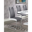  Coaster Furniture Brooklyn 193812 Upholstered Dining Side Chair - Grey IMAGE 9