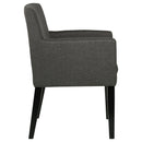  Coaster Furniture Catherine 106252 Upholstered Dining Arm Chair - Grey IMAGE 8