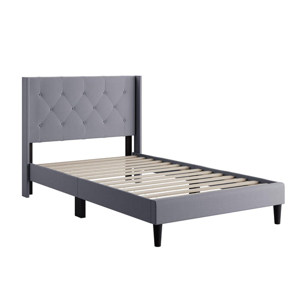 Weekender Drake Queen Upholstered Platform Bed WKXC0007UBDQQST IMAGE 1