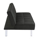  Coaster Furniture Joel 360281 Upholstered Tufted Convertible Sofa Bed - Black IMAGE 5