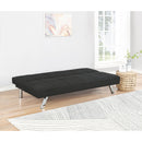  Coaster Furniture Joel 360281 Upholstered Tufted Convertible Sofa Bed - Black IMAGE 7