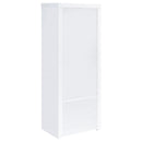 Coaster Furniture Jude 704254 Media Tower - High Gloss White IMAGE 6