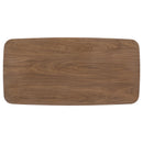  Coaster Furniture Radley 753524 3-piece Rectangular Coffee Table Set - Natural Walnut IMAGE 9