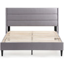 Weekender Madsen King Upholstered Platform Bed WKXC0006UBDKKST IMAGE 1